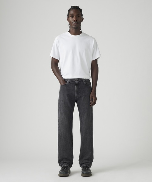 Levi's(リーバイス)の「Levi's/リーバイス 555(TM) リラックスストレート ジーンズ(デニムパンツ・メンズ・ブラック・W33 L32)」の2枚目の写真