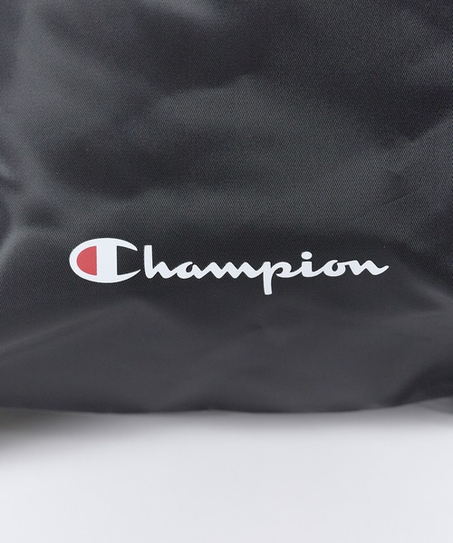 Champion(チャンピオン)の「Champion/チャンピオン LAUNDRY BAG ランドリーバッグ ナップサック サブバッグ サイドファスナー付き A4サイズ収納可能 メンズ レディース 2026年 秋 秋服 冬 冬服(バックパック/リュック・メンズ・ホワイト/ブラック/ネイビー/ライトパープル・FREE)」の21枚目の写真
