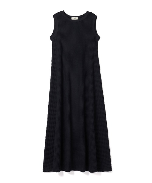 SEAGREEN(シーグリーン)の「SEAGREEN(シーグリーン) BIG WAFFLE ONE-PIECE(ワンピース・レディース・ブラウン/ブラック・1)」の1枚目の写真