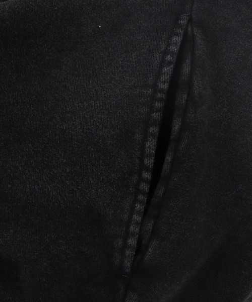 CAMBIO(カンビオ)の「msw1901-Faded Sweat Dolman Crewneck スウェットプルオーバー(A75226cmb)(スウェット・メンズ・キナリ/ブラック・S/M/L)」の19枚目の写真