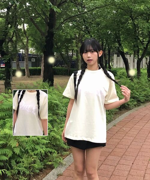 MTTIRE(マティレ)の「Essence T-shirt / Light Yellow(Tシャツ/カットソー・レディース・その他・LARGE/MEDIUM/SMALL/X-LARGE)」の7枚目の写真