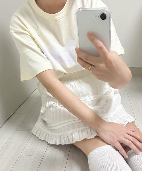 MTTIRE(マティレ)の「Essence T-shirt / Light Yellow(Tシャツ/カットソー・レディース・その他・LARGE/MEDIUM/SMALL/X-LARGE)」の9枚目の写真
