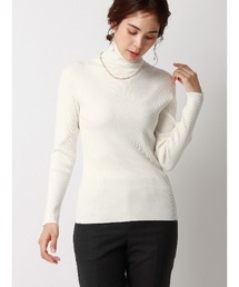 WEB限定/ボトルネックプルオーバーニット/長袖