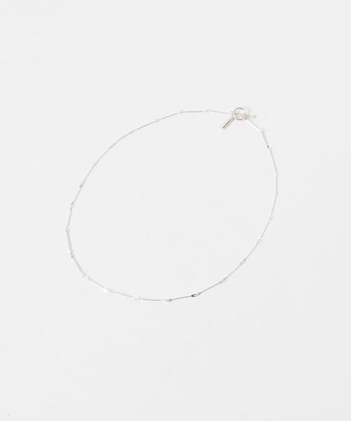 XOLO(ショロ)の「XOLO TINY BONES LINK NECKLACE(ネックレス・メンズ・シルバー・50)」の2枚目の写真