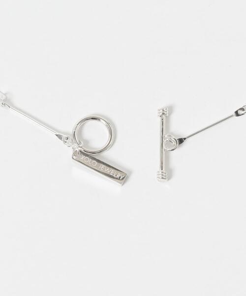 XOLO(ショロ)の「XOLO TINY BONES LINK NECKLACE(ネックレス・メンズ・シルバー・50)」の5枚目の写真