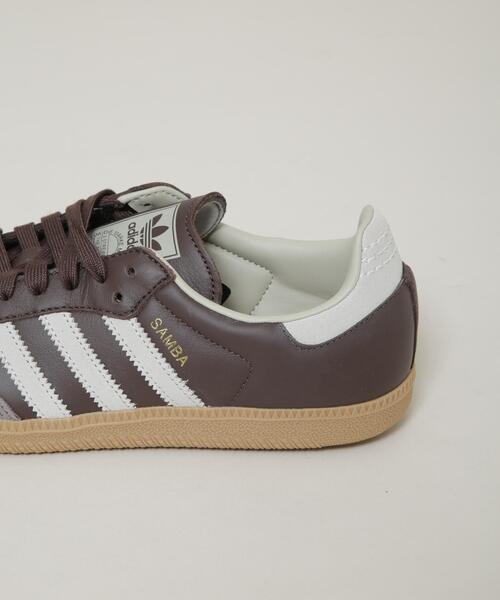 adidas(アディダス)の「adidas/SAMBA OG BROWN(スニーカー・レディース・ブラウン・23/24/25)」の3枚目の写真