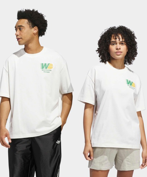 Worldwide Hoops спортивный графический GFX поло с коротким рукавом adidas Originals