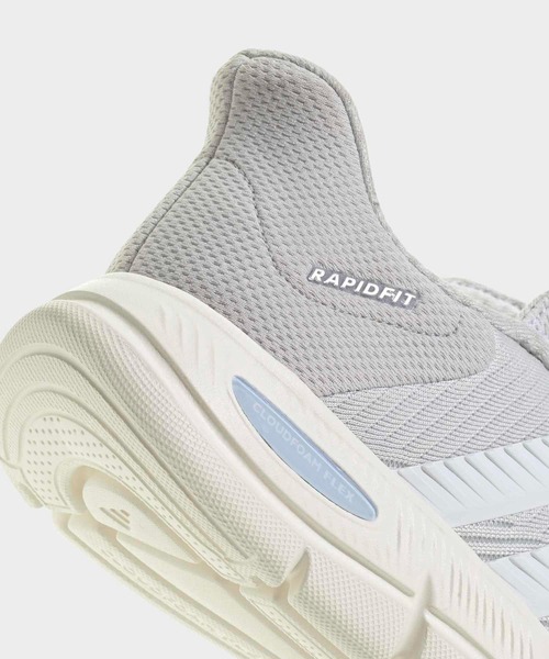 adidas(アディダス)の「CLOUDFOAM フレックス ラピッドフィット / CLOUDFOAM FLEX RAPIDFIT / アディダス adidas(スニーカー・レディース・グレー・22.5cm/24.0cm/24.5cm/25.0cm)」の7枚目の写真