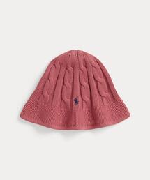 POLO RALPH LAUREN CHILDRENSWEAR | ケーブルニット コットン バケット ハット(ハット)