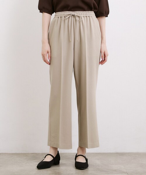 grove（グローブ）の「楽ちんできれい見え デニムライクストレッチドロストパンツ（その他パンツ・レディース・ブラック/ネイビー/ライトベージュ・02/01/03/05/04）」の16枚目の写真