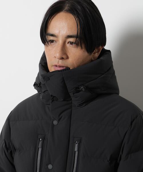 NANO universe(ナノユニバース)の「「西川ダウン(R)」SOLOTEXショートダウン(ダウンジャケット/コート・メンズ・ブラウン/ブラック・L/S/M)」の13枚目の写真