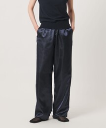 <MARW UNITED ARROWS>サテン ウエストギャザー イージーパンツ