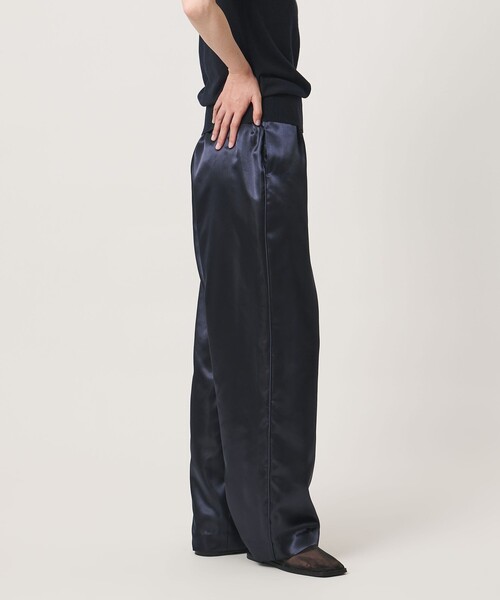 MARW UNITED ARROWS（マルゥ ユナイテッドアローズ）の「＜MARW UNITED ARROWS＞サテン ウエストギャザー イージーパンツ（その他パンツ・レディース・ネイビー/ナチュラル/ダークグレー・36/38）」の11枚目の写真