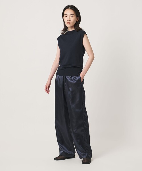 MARW UNITED ARROWS（マルゥ ユナイテッドアローズ）の「＜MARW UNITED ARROWS＞サテン ウエストギャザー イージーパンツ（その他パンツ・レディース・ネイビー/ナチュラル/ダークグレー・36/38）」の13枚目の写真