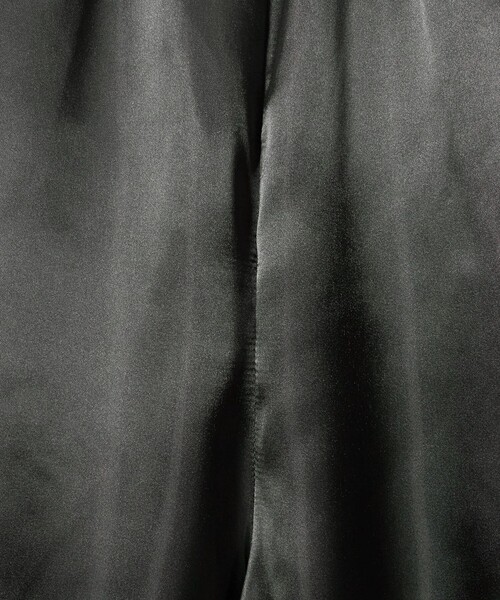 MARW UNITED ARROWS（マルゥ ユナイテッドアローズ）の「＜MARW UNITED ARROWS＞サテン ウエストギャザー イージーパンツ（その他パンツ・レディース・ネイビー/ナチュラル/ダークグレー・36/38）」の4枚目の写真