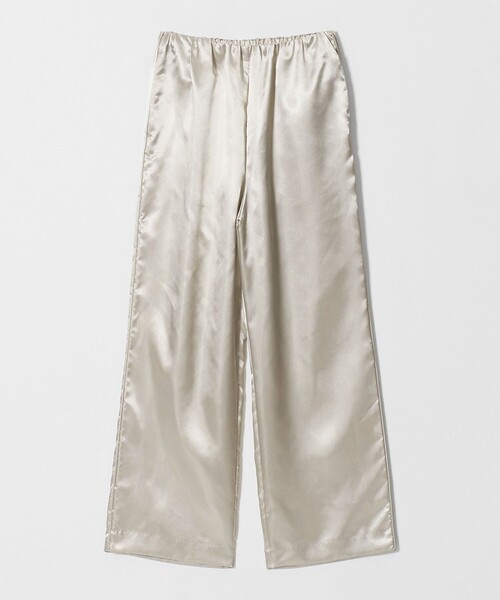 MARW UNITED ARROWS（マルゥ ユナイテッドアローズ）の「＜MARW UNITED ARROWS＞サテン ウエストギャザー イージーパンツ（その他パンツ・レディース・ネイビー/ナチュラル/ダークグレー・36/38）」の5枚目の写真