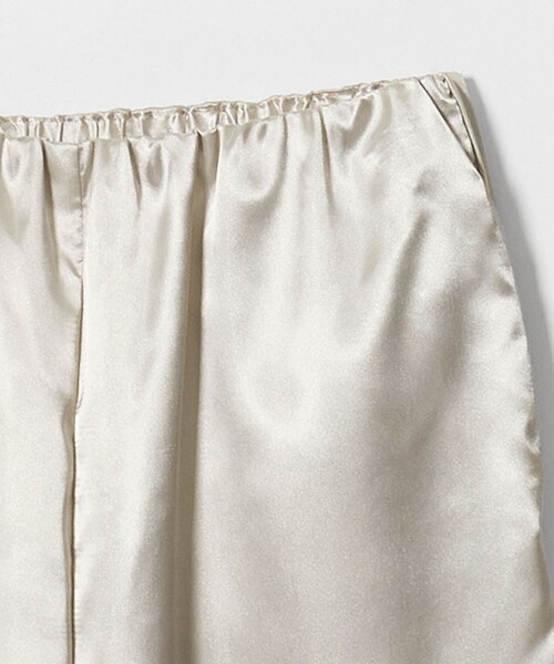MARW UNITED ARROWS（マルゥ ユナイテッドアローズ）の「＜MARW UNITED ARROWS＞サテン ウエストギャザー イージーパンツ（その他パンツ・レディース・ネイビー/ナチュラル/ダークグレー・36/38）」の6枚目の写真