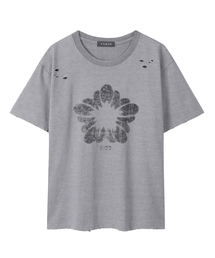 ムグン デミジ 半袖 Tシャツ_ヴィンテージ グレー