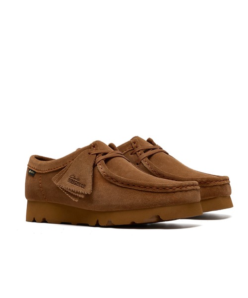 Clarks(クラークス)の「WALLABEE.GTX COLA SUEDE(スニーカー・レディース・ブラウン・24.0cm/24.5cm/23.5cm)」の1枚目の写真