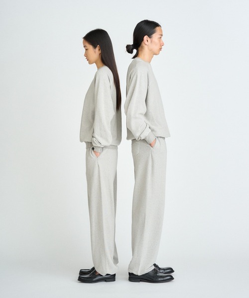 FRONT 11201(フロントワンワントゥーオーワン)の「REDE HANMOU Drawcord Pants(スウェットパンツ・メンズ・グレー・S/XL/L/M)」の9枚目の写真