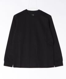 *Tシャツ メンズ 長袖 ストレッチ 抗菌防臭 UV 綿 コットン 無地 シルケット スムス スロープネック ドレスT