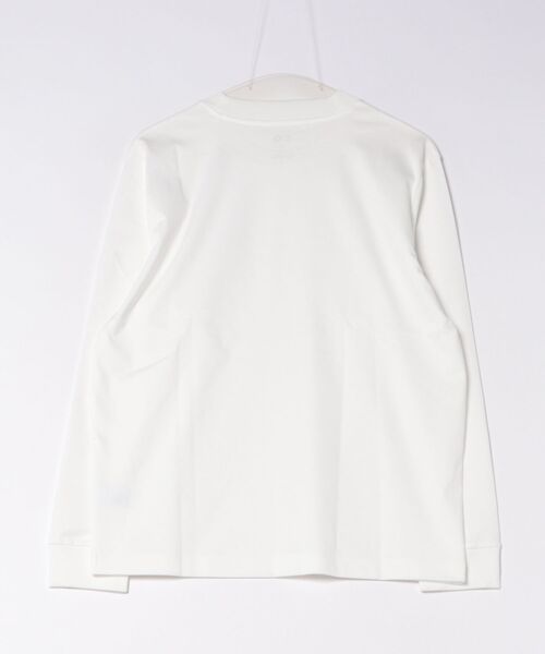 TAKA-Q（タカキュー）の「Tシャツ メンズ 長袖 ストレッチ 抗菌防臭 UV 綿 コットン 無地 シルケット スムス スロープネック ドレスT（Tシャツ/カットソー・メンズ・ホワイト/ブラック/グレー系その他2/ブラウン・MEDIUM/LARGE/X-LARGE/S）」の5枚目の写真