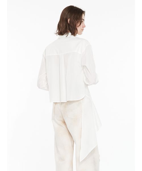 SORIN(ソリン )の「Asymmetric Frill Shirt / アシメトリックフリルシャツ(シャツ/ブラウス・レディース・ダークグレー/ホワイト/チェック・38)」の13枚目の写真