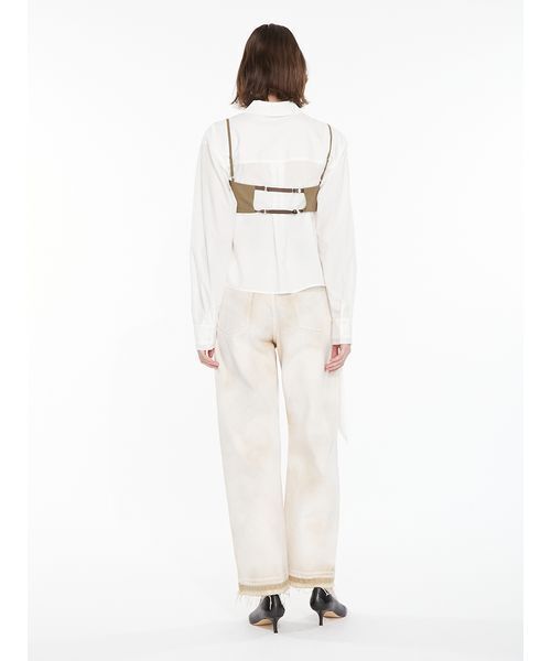 SORIN(ソリン )の「Asymmetric Frill Shirt / アシメトリックフリルシャツ(シャツ/ブラウス・レディース・ダークグレー/ホワイト/チェック・38)」の18枚目の写真