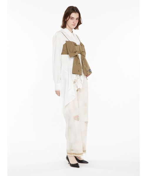 SORIN(ソリン )の「Asymmetric Frill Shirt / アシメトリックフリルシャツ(シャツ/ブラウス・レディース・ダークグレー/ホワイト/チェック・38)」の19枚目の写真