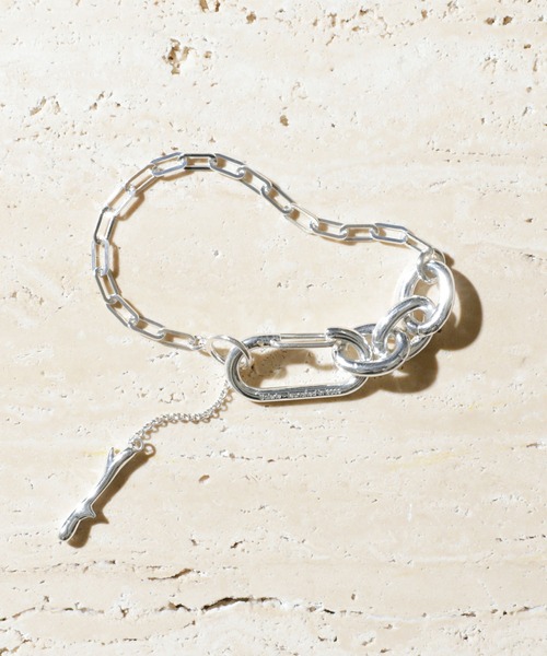 Soierie(ソワリー)の「ローエッジ クリップ ブレスレット / Raw edge clip bracelet(ブレスレット・レディース・シルバー・FREE)」の5枚目の写真