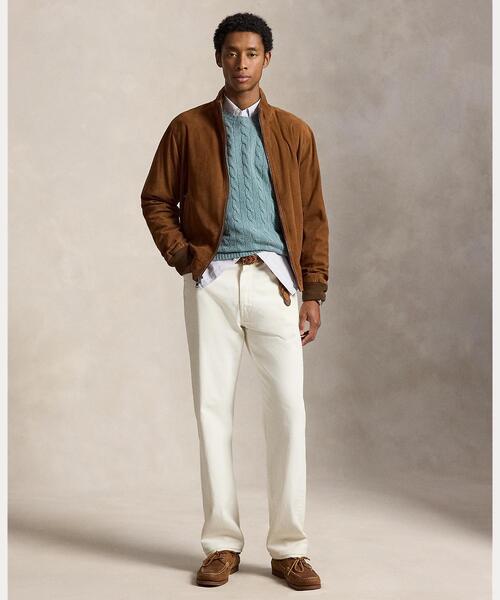 POLO RALPH LAUREN(ポロ ラルフ ローレン)の「ケーブルニット ウールカシミヤ セーター(ニット/セーター・メンズ・ブルー系4・XS/XL/L/M/S)」の6枚目の写真