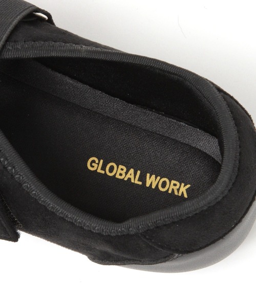 GLOBAL WORK(グローバルワーク)の「エアかるバレエスニーカー/ 1046362(その他シューズ・レディース・ダークブラウン/ブラック/ベージュ・MEDIUM/LARGE)」の5枚目の写真