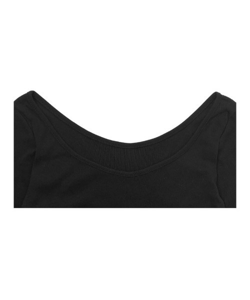 anyonemore（エニワンモア）の「深Uネック無地スリム長袖Tシャツ（Tシャツ/カットソー・レディース・ミント/ホワイト・FREE）」の18枚目の写真