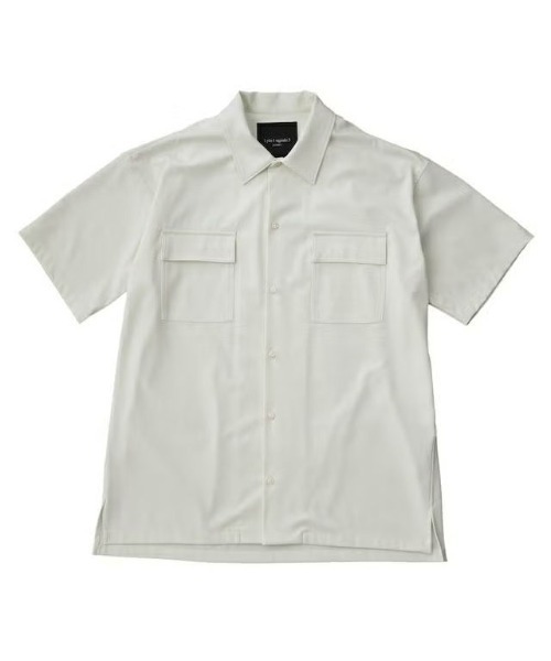 1 piu 1 uguale 3(ウノピゥウノウグァーレトレ)の「GRANVIA EASY S/S SHIRTS(シャツ/ブラウス・メンズ・ホワイト/ブラック・Ⅵ/Ⅴ/Ⅳ/Ⅲ)」の4枚目の写真