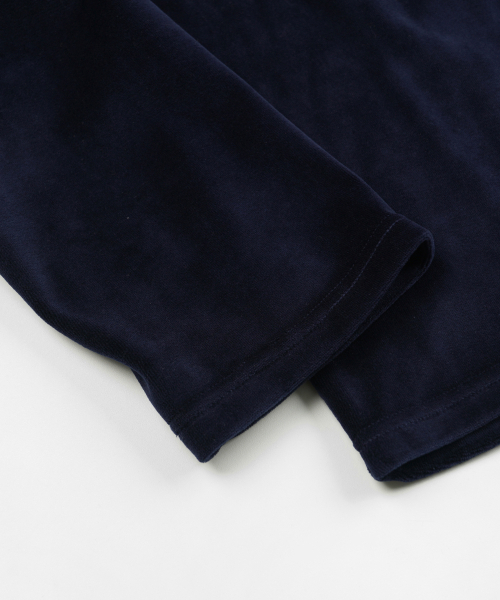 FRIZMWORKS（フリズムワークス）の「TERRY VELVET LS TEE _ NAVY（Tシャツ/カットソー・メンズ・その他・SMALL/MEDIUM/LARGE/X-LARGE）」の4枚目の写真