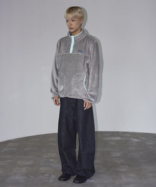 TRAVEL(トラベル)の「Mellow POLAR ボアジャケット アノラックパーカー グレー(その他アウター・レディース・その他・SMALL/MEDIUM/LARGE)」の3枚目の写真
