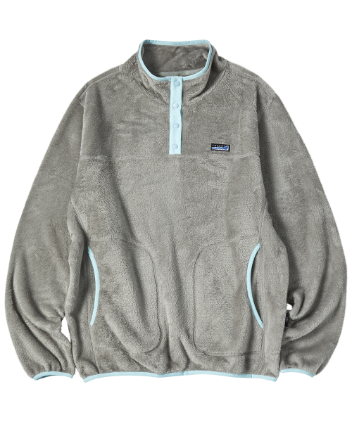 TRAVEL(トラベル)の「Mellow POLAR ボアジャケット アノラックパーカー グレー(その他アウター・レディース・その他・SMALL/MEDIUM/LARGE)」の4枚目の写真