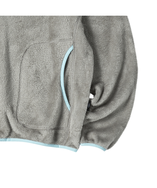 TRAVEL(トラベル)の「Mellow POLAR ボアジャケット アノラックパーカー グレー(その他アウター・レディース・その他・SMALL/MEDIUM/LARGE)」の6枚目の写真