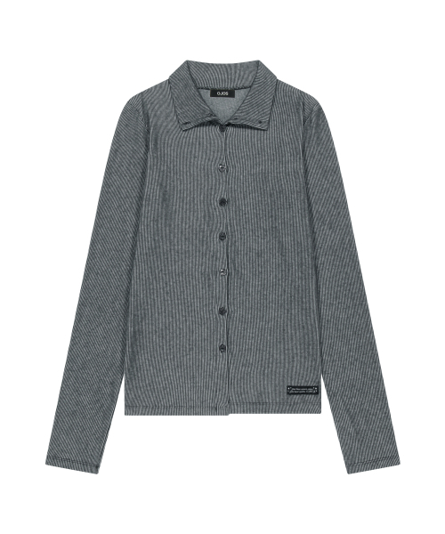 OJOS（オホス）の「Buttoned Turtle Top / Black（シャツ/ブラウス・レディース・その他・1）」の2枚目の写真