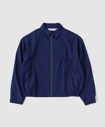 SandWaterr（サンドウォーター）の「SandWaterr / サンドウォーター CRAFTED BLOUSON / POLY MIX TWILL STRIPE（その他アウター）」