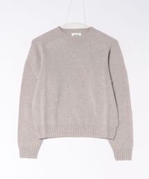 MORRIS & SONS | ジーロンラム クルーネックニット