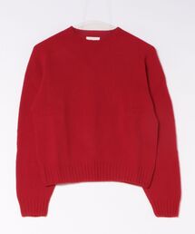MORRIS & SONS | ジーロンラム クルーネックニット