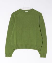 MORRIS & SONS | ジーロンラム クルーネックニット