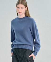 Morris & Sons（モリスアンドサンズ）の「MORRIS & SONS | ジーロンラム クルーネックニット WOMEN（ニット/セーター）」