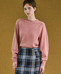 MORRIS & SONS | ジーロンラム クルーネックニット WOMEN