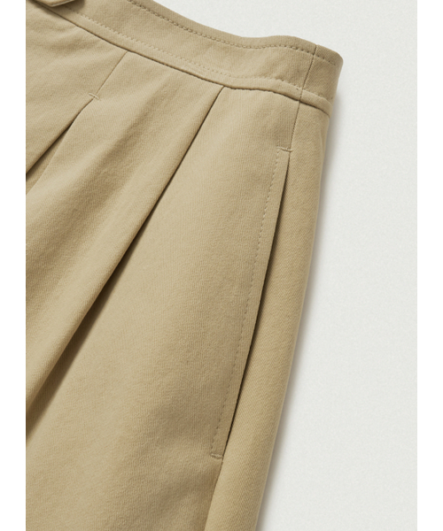 The Barnnet(ザバーネット)の「Wael Pleats Mini Skirt_Beige(スカート・レディース・その他・SMALL/MEDIUM)」の4枚目の写真