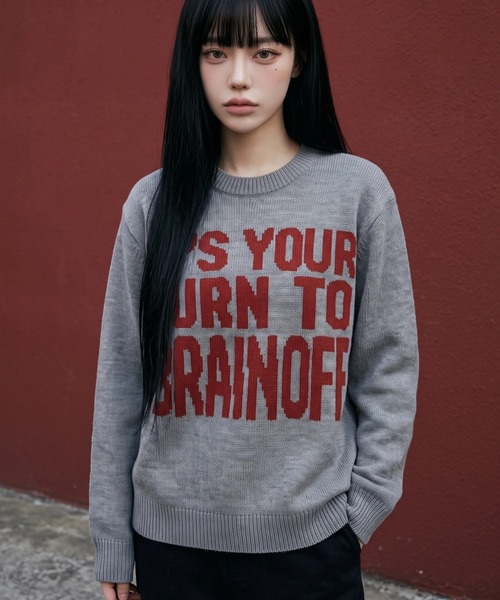 Openyard/オープンヤード』BRAIN OFF KNIT/ブレインオフニット