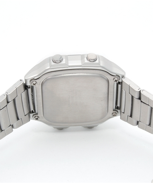 CASIO（カシオ）の「【CASIO/カシオ】ワールドタイム　メタル（デジタル腕時計・メンズ・シルバー・FREE）」の4枚目の写真