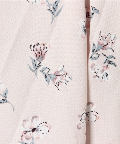 earth music&ecology（アースミュージックアンドエコロジー）の「花柄スカパン（その他パンツ・レディース・ネイビー/ライトピンク/サックスブルー/オフホワイト・FREE）」の12枚目の写真