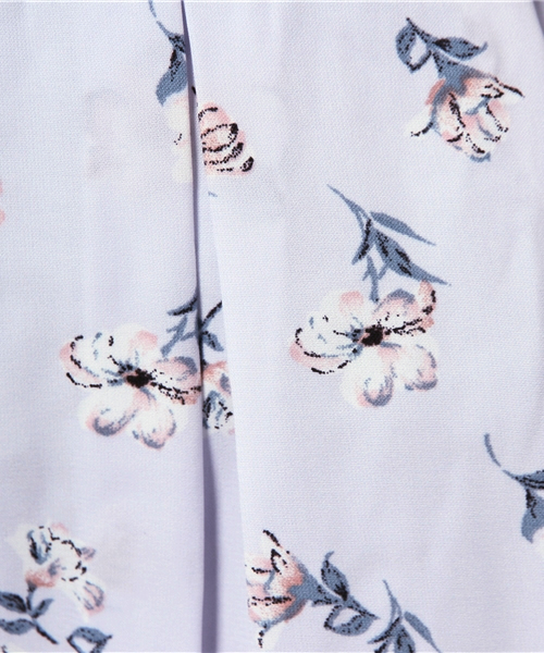 earth music&ecology（アースミュージックアンドエコロジー）の「花柄スカパン（その他パンツ・レディース・ネイビー/ライトピンク/サックスブルー/オフホワイト・FREE）」の14枚目の写真